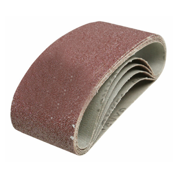 Sanding Belts 75 x 457 mm 5pcs – 80 grit