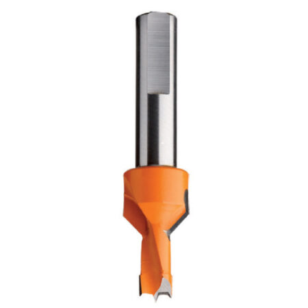 Dowel Drill 376 with Countersink S10 L57,5 HW - D8x12 S=10 L57,5 RH