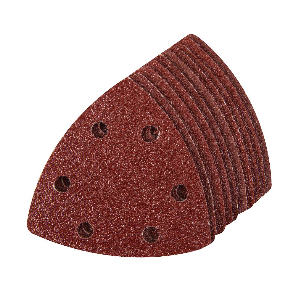 Sanding Hook & Loop Triangle Sheets 90 mm, 10pcs – 60 grit