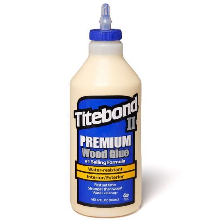 Titebond II Premium Wood Glue D3 - 946 ml, Plastic Bottle