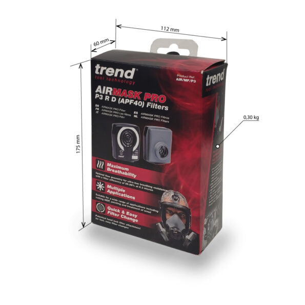 Trend Airmask Pro Filters - FFP3 A2