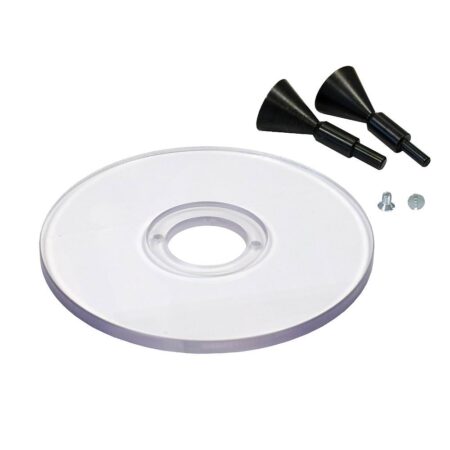 Universal Clear Router Base - for 6,35-8-12-12,7 mm Shank