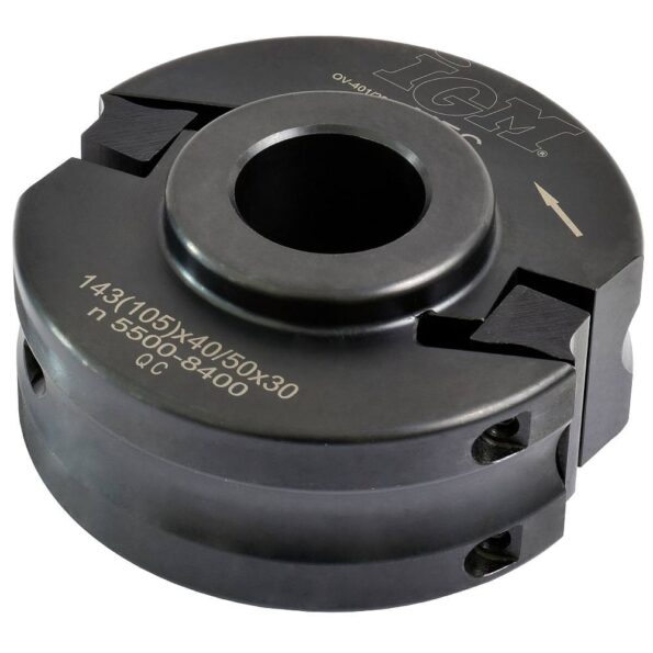 Universal Cutter Head MEC - D100x40-50 d30, STEEL