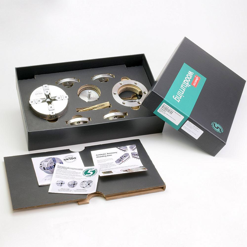 Clubman SK100 Woodturning Chuck Starting Set