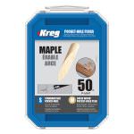 kreg standard pocket-hole plugs – maple, 50 pcs