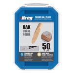 kreg standard pocket-hole plugs – oak, 50 pcs