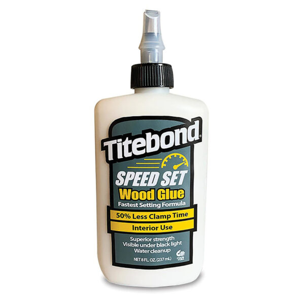 titebond speed set lepilo za les - 237 ml, plastična steklenica