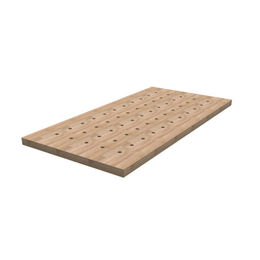 Kreg Hardwood Bench Top with Dog Holes - 610 mm x 1219 mm