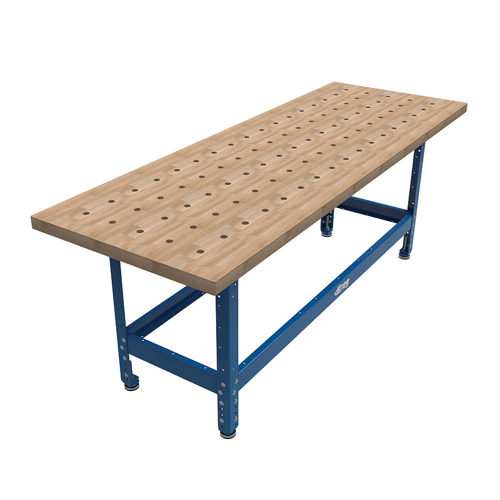 Kreg Hardwood Bench Top with Dog Holes – 610 mm x 1727 mm