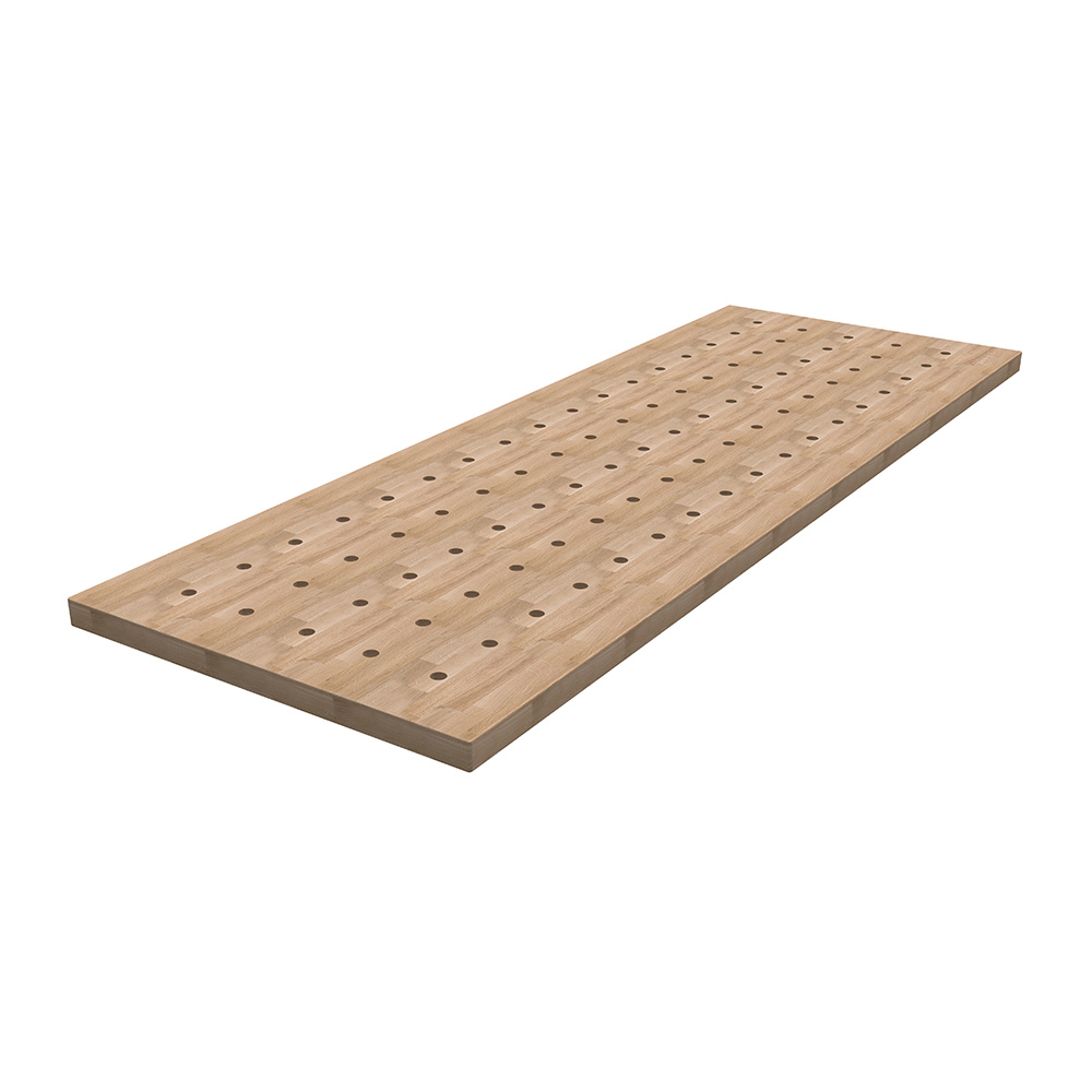 Kreg Hardwood Bench Top with Dog Holes - 610 mm x 1727 mm