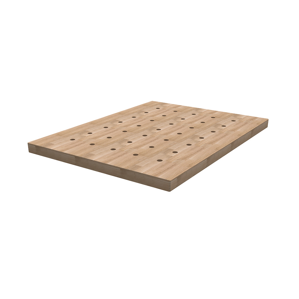 Kreg Hardwood Bench Top with Dog Holes - 610 mm x 813 mm
