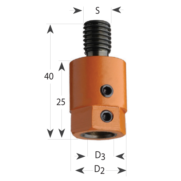 Adaptor 302 for Dowel Drills