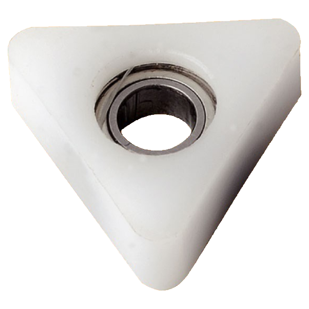 Bearing Delrin, Triangular - D12,7 d4,76 B5,8