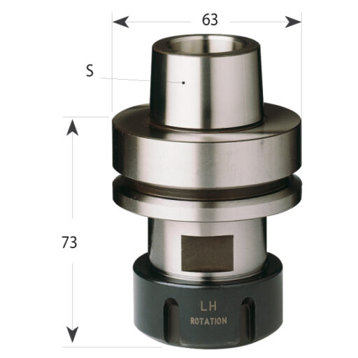 Collet Chuck Holder HSK F63 ER32 - LH