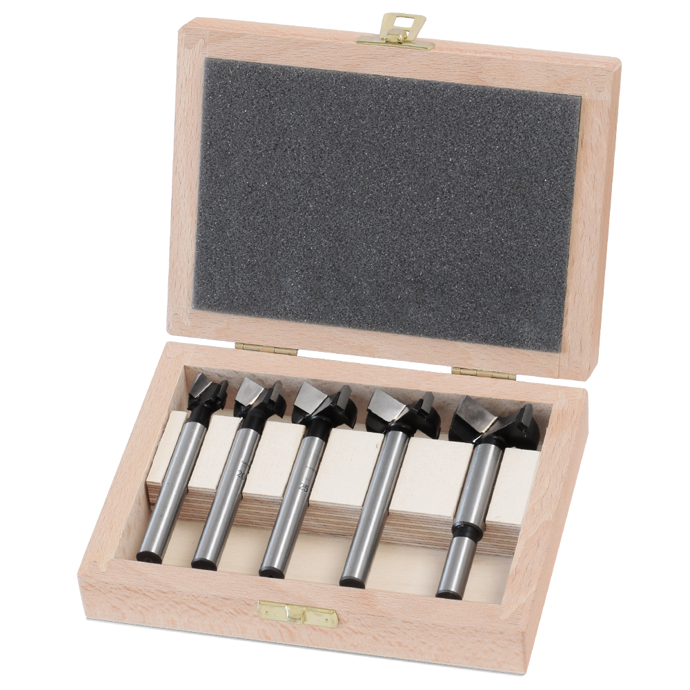 fisch premium boring bit hw 5 pcs – d15-20-25-30-35