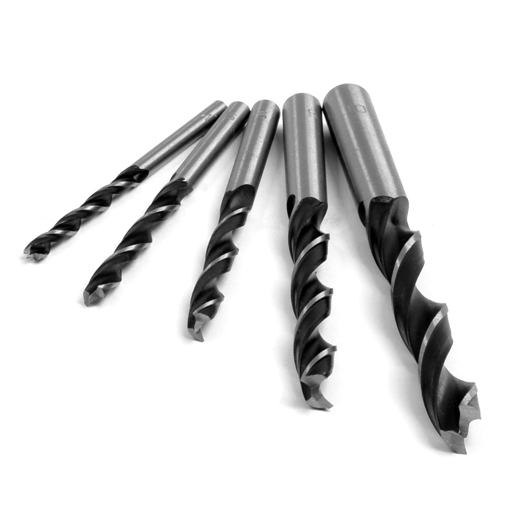 FISCH Wood Twist Drill Set 5 pcs – D4-5-6-8-10