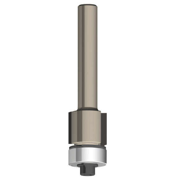 flush trim diamond bit - d12,7x11 b12,7 s=8 pkd 1 flush trim diamond bit – d12