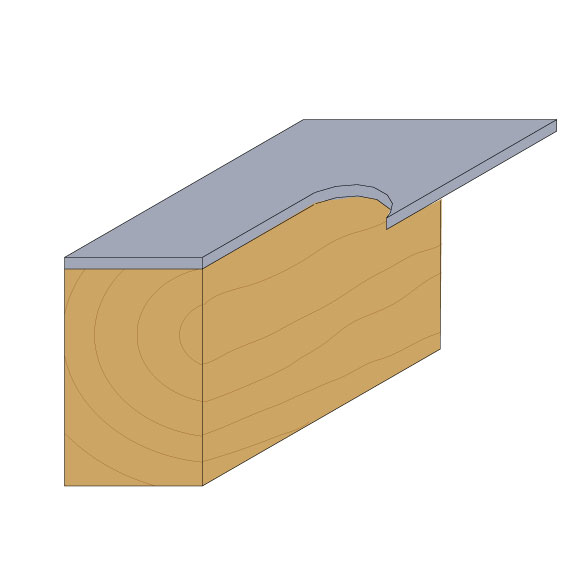 IGM 191B Spiral Flush Trim Bit