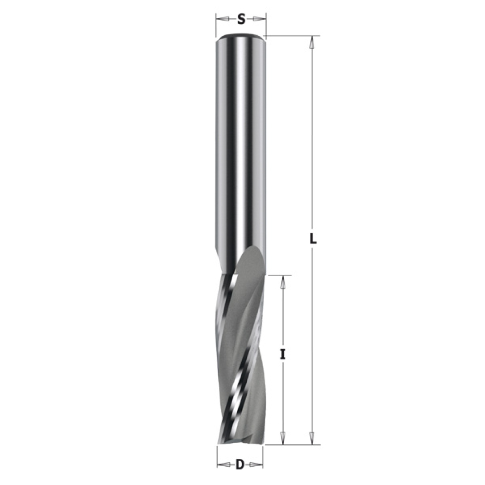 IGM 193 Upcut Lockset Spiral Router Cutter HWM Z3 – D16x95 L150 S=16