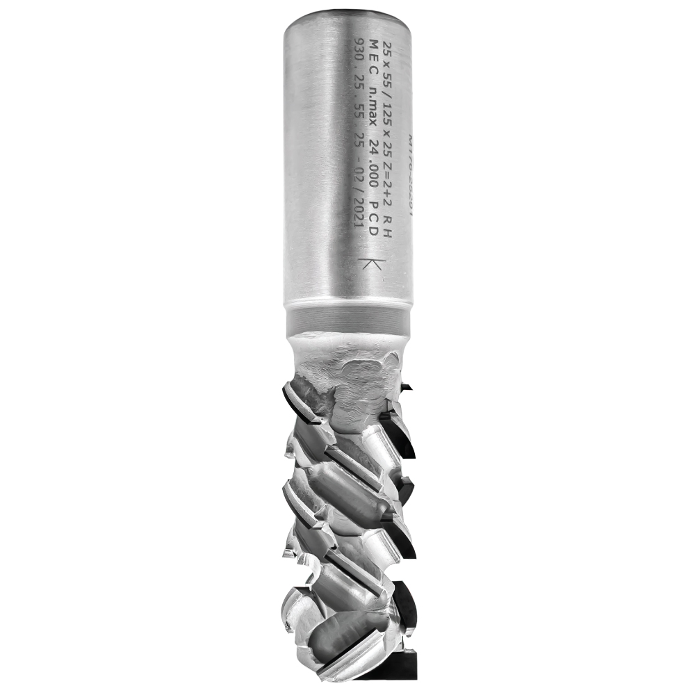 IGM Diamond Finishing Router Cutter Z2+2 – D25x44 L110 S=25×55 H4